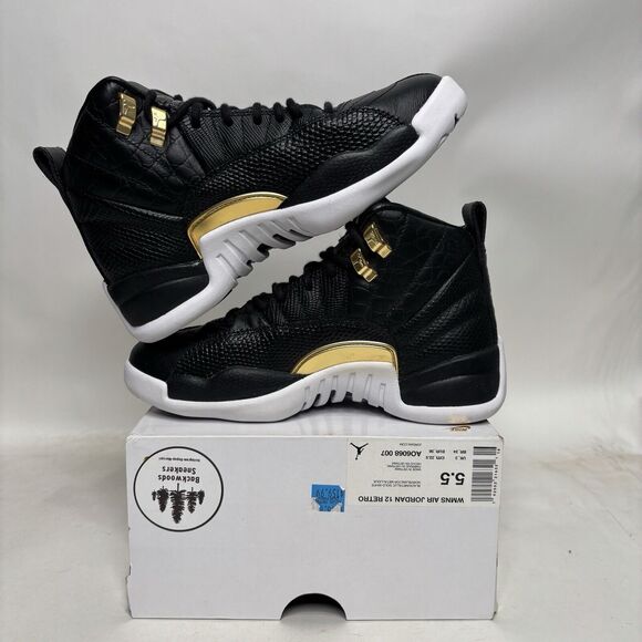 Nike Air Jordan 12 Retro WMNS “Reptile/Black Gold” 2024 - Picture 3 of 6